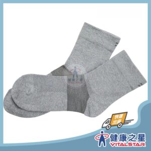排靜電有機棉長襪 淺灰